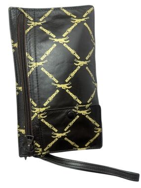 Longchamp Leather Clutch Bag